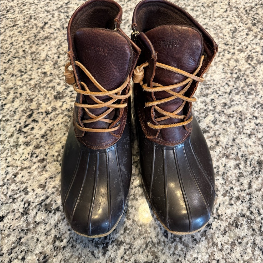Sperry Brown Duck Boots